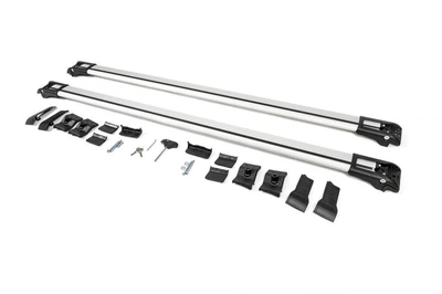 Комплект поперечных рейлингов WingBar V1 (2 шт) Серый для Citroen Berlingo 2008-2018 годов.