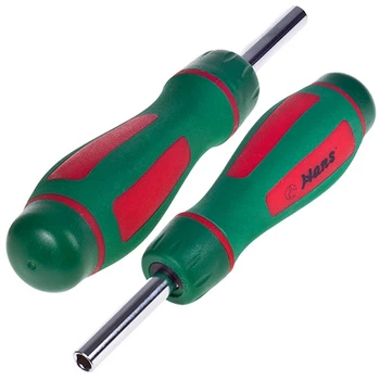 Отвертка для насадок 1/4" реверсионная 0001 HANS V03258