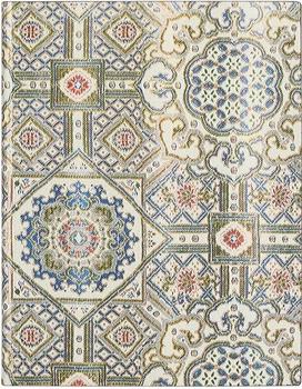 Блокнот Paperblanks Тибетський Текстиль Ашта Flexi великий 18 х 23 см в лінію