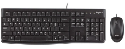 Комплект (клавиатура, мышь) Logitech MK120 Black USB (920-002563)