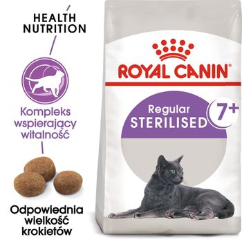 Sucha karma dla kotów starszych sterylizowanych ROYAL CANIN Sterilized 7+ 400g (3182550784511) (2560004)