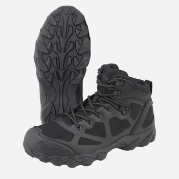 Мужские тактические ботинки с мембраной MIL-TEC Chimera Mid 12818202 45 (12US) 29 см Черные (4046872409219)