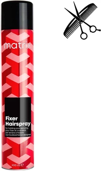Профессиональный спрей Matrix Styling Fixer Hairspray для контроля и фиксации прически 400 мл (3474637103620)