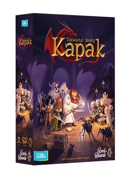 Настольная игра Lord of Boards Тайны замка Карак (Karak) укр