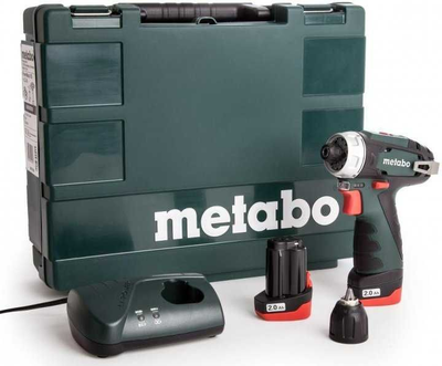 Аккумуляторная дрель-шуруповерт Metabo PowerMaxx BS Basic (600080500)