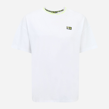 T-shirt męski basic Fila FAM0274-10001 M Biały (4064556378187)
