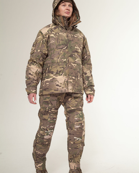 Жіноча військова форма. Штурмові штани + куртка UATAC Gen 5.2 (M) Мультикам FOREST (Ліс)
