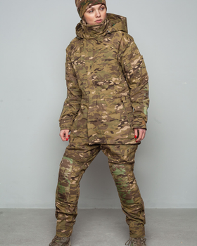 Жіноча військова форма. Штурмові штани + куртка UATAC Gen 5.2 (M) Мультикам OAK (Дуб)