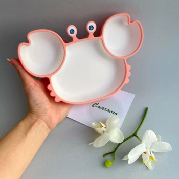 Тарілка секційна МІСТЕР КРАБ Корал