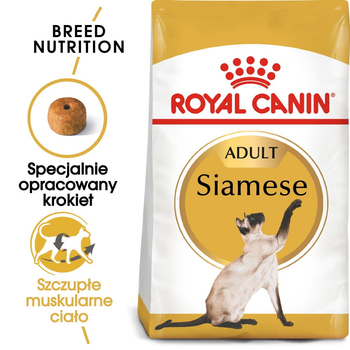 Sucha karma dla dorosłych kotów Royal Canin Siamese Adult 2 kg (3182550710688) (2551020)