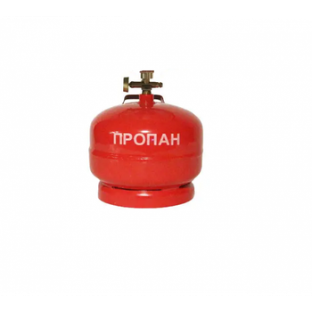 Кемпинговый газовый баллон из стали 5 л (Пропан), 145 г/ч 20046