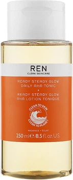 Тонік для блиск шкіри обличчя з АНА-кислотами - Ren Radiance Ready Steady Glow Daily AHA Tonic 250ml (662201-4021)
