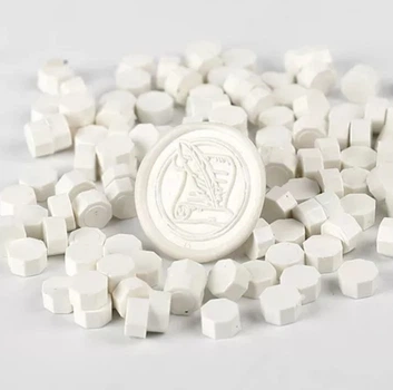 Сургуч для скрапбукінгу White, сургуч для рукоділля, віск для сургучного друку Білий Panalisa (59017095)