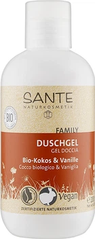 Гель для душу "Кокос і ваніль" - Sante Family Shower Gel Coconut & Vanilla 500ml (49855-31019820)