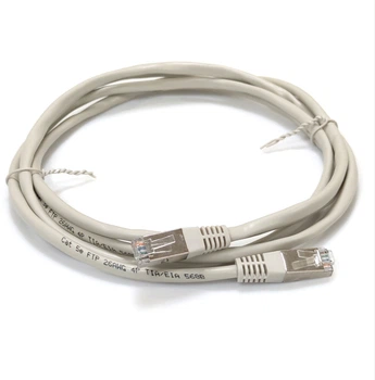 Патч-корд Kingda медный CAT5e FTP 10 м Серый (PAFT41000)