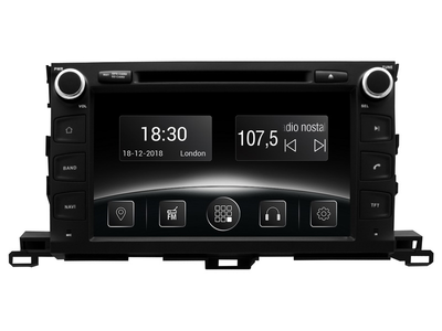 Мультимедийная система Gazer CM6009-XU50 для Toyota Highlander 2015-2017