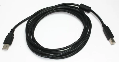 Кабель синхронізації Cablexpert USB 2.0 AM/BM 1.8m (CCF-USB2-AMBM-6) Black