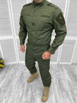 Тактический военный костюм комплект Company ( Рубашка + Штаны ), Камуфляж: Олива, Размер: XL