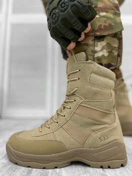 Тактичні військові високі черевики 5.11 Tactical, Колір: Койот, Розмір: 45