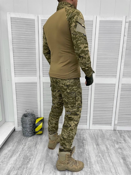 Тактичний військовий костюм Attac ( Убакс + Штани ), Камуфляж: Піксель ЗСУ, Розмір: L