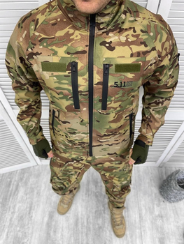 Тактическая военная форма комплект 5.11 ( Куртка + Штаны ), Камуфляж: Мультикам, Размер: XL
