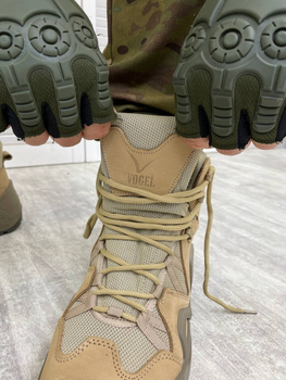 Тактичні військові черевики Vogel, Колір: Койот, Розмір: 43