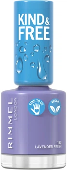 Лак для нігтів Rimmel Kind & Free 153 Lavenderlight 8 мл (3616302990658)