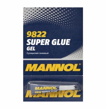 Супер клей гель MANNOL Super Glue Gel 2г (9822)