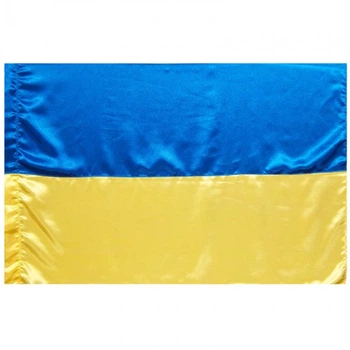 Флаг Украины Viburnun П-5А 70x105 см атлас