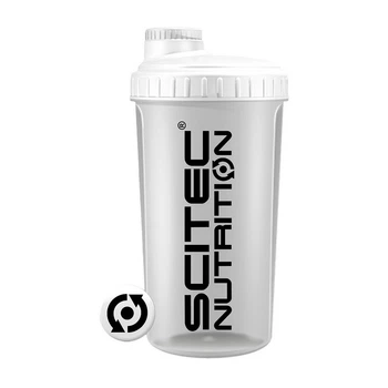 Спортивный шейкер Scitec Nutrition Shaker Scitec Nutrition (700 мл, opaque white lid)