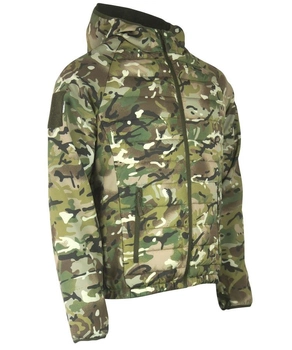 Куртка мужская тактическая KOMBAT UK военная с липучками под шевроны ВСУ Venom S мультикам (OPT-33831)