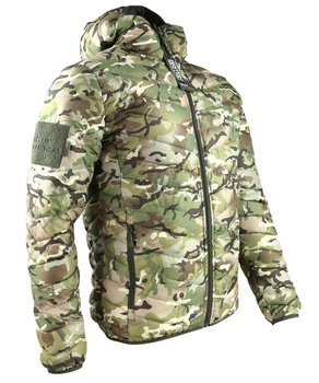 Куртка чоловіча тактична KOMBAT UK військова з липучками під шеврони ЗСУ Xenon M мультікам/оливковий (OPT-38241)