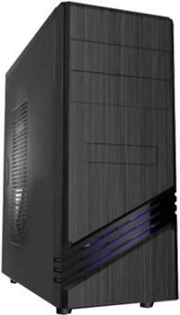 Корпус Casecom CJN-727-450W-120mm ATX w/o Fan, Black