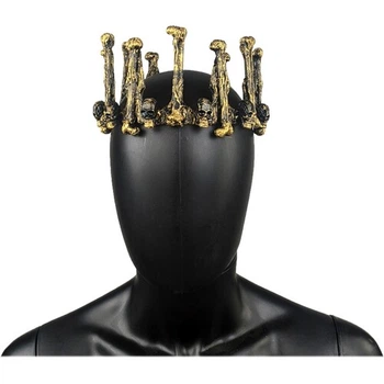 Корона Король Мерців SETA Decor 22-353BLK-GL