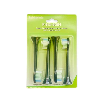 Насадки на зубную щетку филипс PHILIPS HX6064 Optimal White (DIAMOND CLEAN) 4 шт.