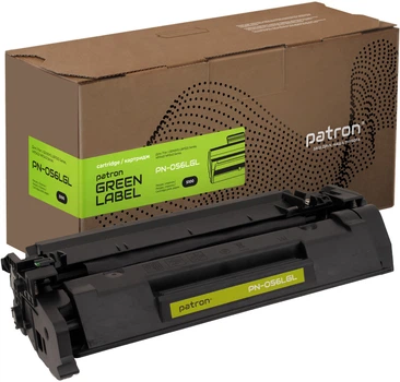 Картридж Patron Green Label совместимый аналог Canon 056 L Black (PN-056LGL)