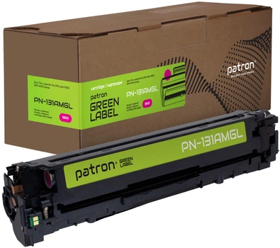 Картридж Patron Green Label совместимый аналог HP 131A (CF213A) Magenta (PN-131AMGL)