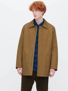 Пальто чоловіче Uniqlo 718783134 M Коричневе (1159772949)