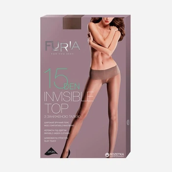 Колготы 15 Den женские Duna Furia Top 1212 2 р Бежевые (4823094623094)