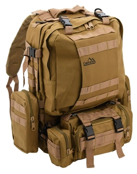 Тактичний рюкзак CATTARA 55L ARMY 13866 Коричневий