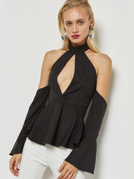Блуза Missguided 1006076 S (101207S) Черный