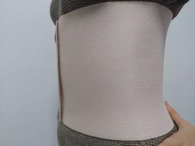 Бандаж абдомінальний післяопераційний із щільною тканиною Orthopoint SL-240Y-T, черевний пояс бежевий, Розмір XL