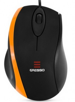 Миша Gresso GM-5388P USB Black/orange