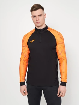 Спортивна кофта чоловіча Joma Elite Ix 102756.108 L Чорно-помаранчева (8445456432777)