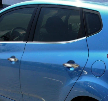 Набір нержавіючої окантовки для стекол Kia Venga (4 шт)