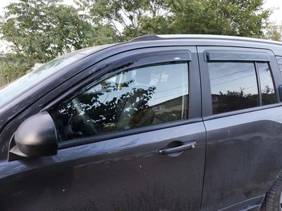 Ветровики (4 шт, HIC) для Jeep Compass (2006-2016 гг), дефлекторы окон Jeep Compass, аксессуары для Jeep
