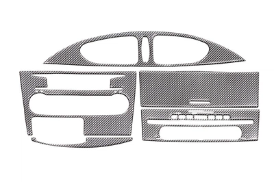 Renault Laguna (2005-2007) - Карбонові накладки на панель