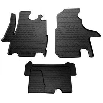 Автоковрики Stingray Nissan Interstar 3 шт Черный (1545548004)