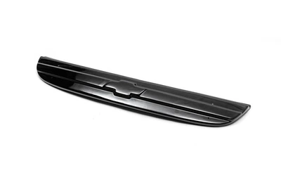 Зимняя накладка на верхнюю решетку радиатора для Chevrolet Lacetti (седан/универсал, матовая)