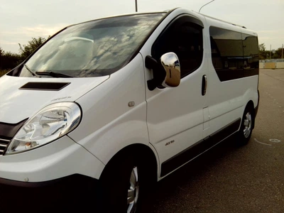 Opel Vivaro 2001-2015 хромированные накладки на зеркала (2 шт)